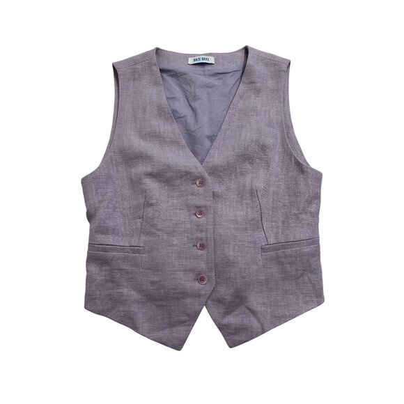 Daze Dayz Viola Suit Vest in Purple - Picture 1 of 5